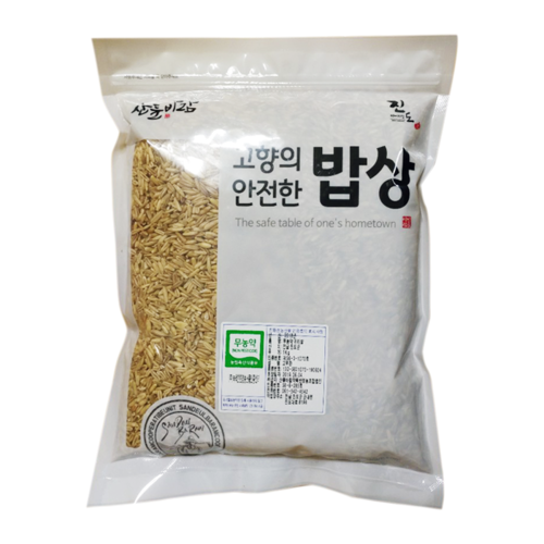 [4+1]산들바람 국산 유기농 햇 귀리쌀 500g 5봉